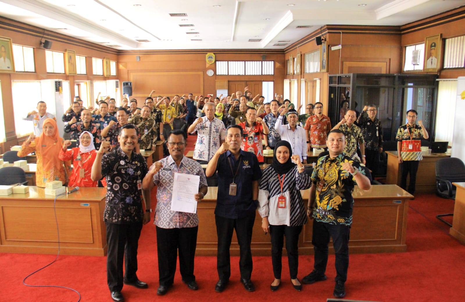 Menuju Informatif, Komisi Informasi Provinsi Jawa Tengah Visitasi di Kabupaten Pati 